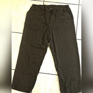 Lane Bryant Brown Women's Elastic Drawstring Capri size 14